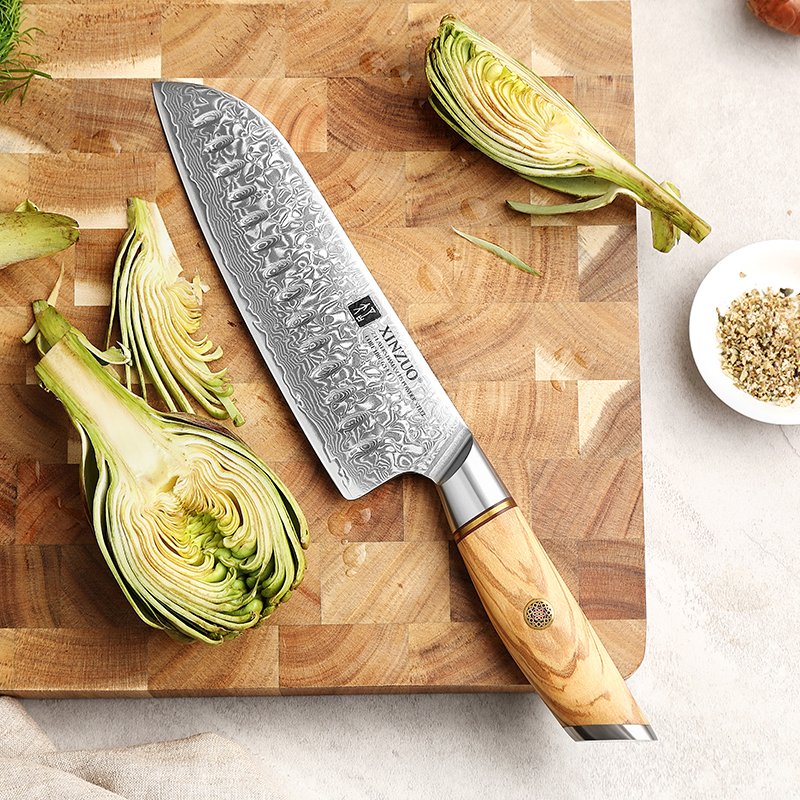 Coltello Santoku Xinzuo B37 - 7" - B37-RS
