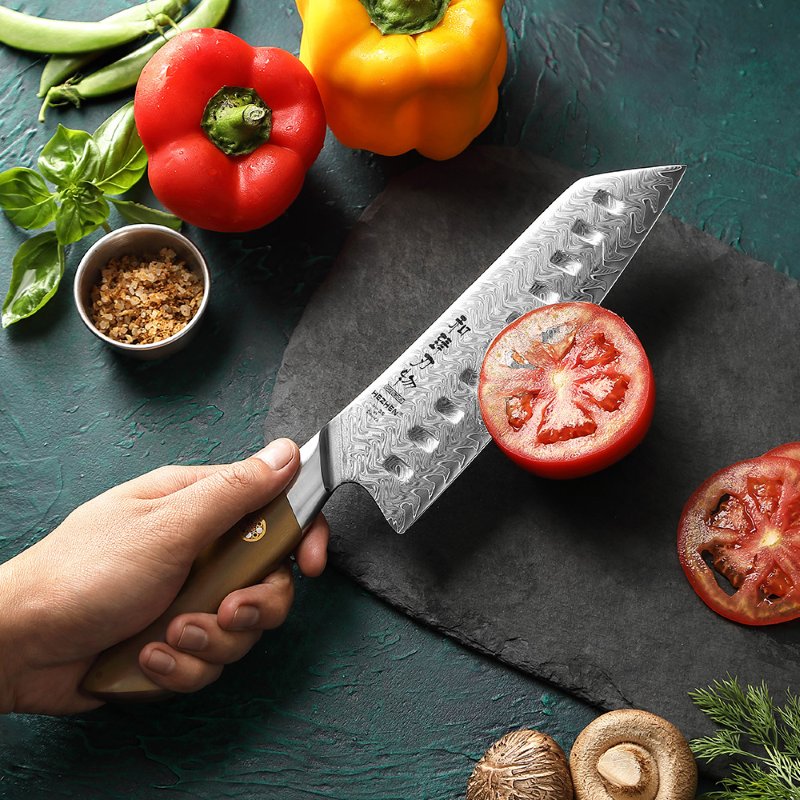 Coltello Santoku Xinzuo B38L - 7" - B38L-RS