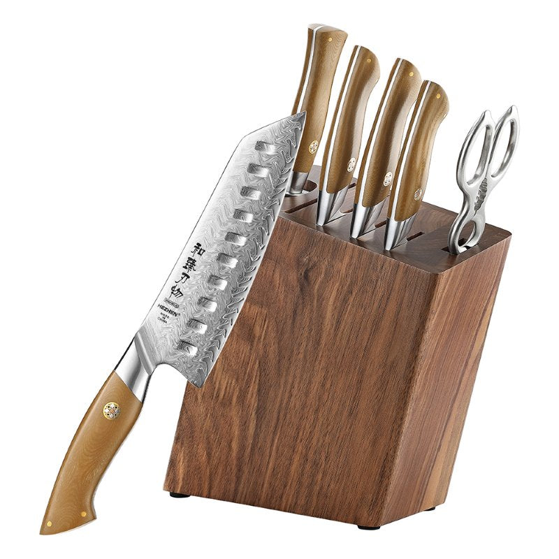 Set di 7 coltelli Xinzuo B38L - B38L-H7