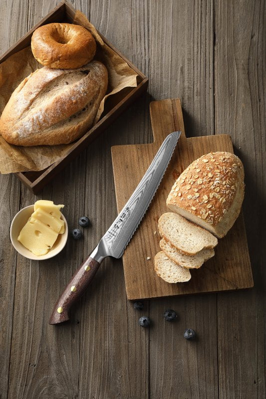 Coltello da pane Xinzuo X02M - 8" - X02M-MB