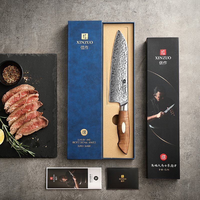 Coltello Gyuto Xinzuo B46W - 8" - B46W-ND