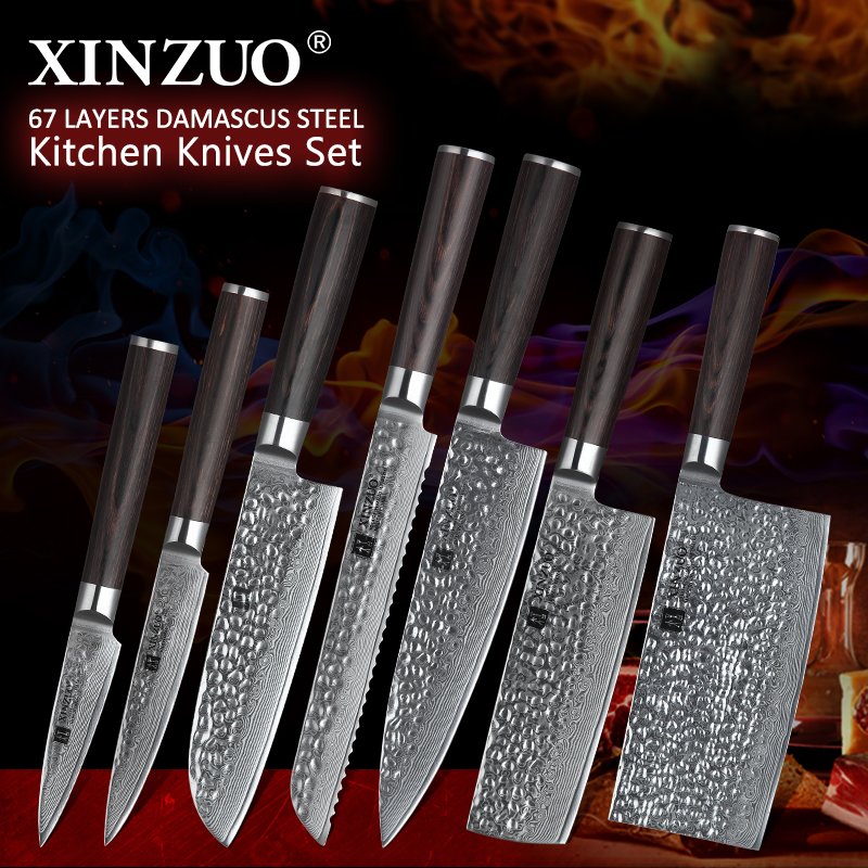 Set di 7 coltelli Xinzuo B1H (cod. B1H-A7) - B1H-A7