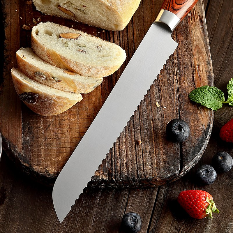 Coltello da pane Xinzuo B2 - 8" - B2-MB