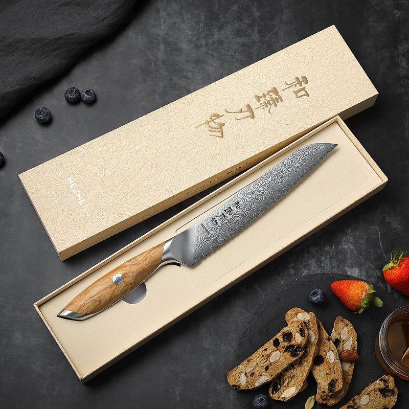 Coltello da pane Xinzuo X01 - 8,5" - X01-MB